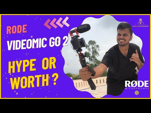 Rode VideoMic Go II- The only Microphone you'll ever need as content creator 