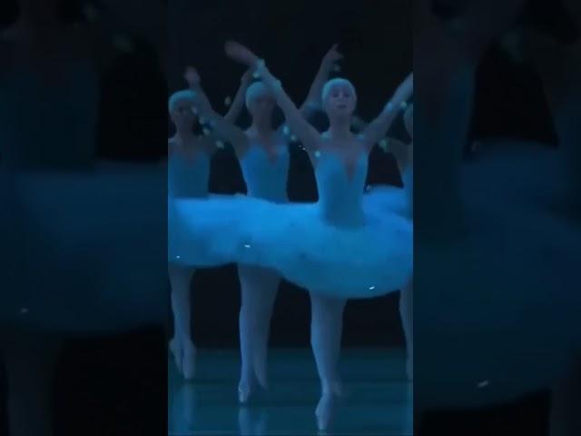 Corps de ballet of Mariinsky in Snowflake’s Waltz in Nutcracker by Vasily Vainonen