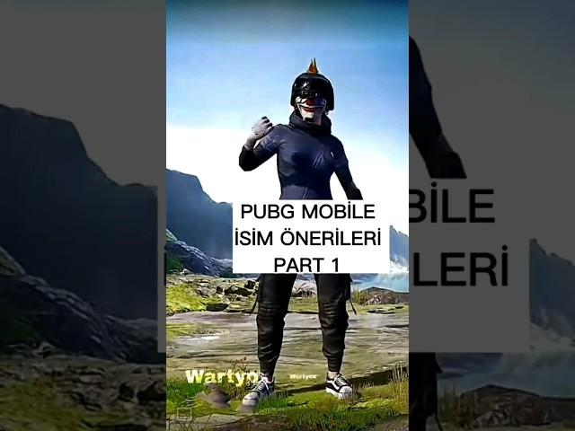 PUBG İSİM ÖNERİLERİ #pubgmobile #shorts #fyp