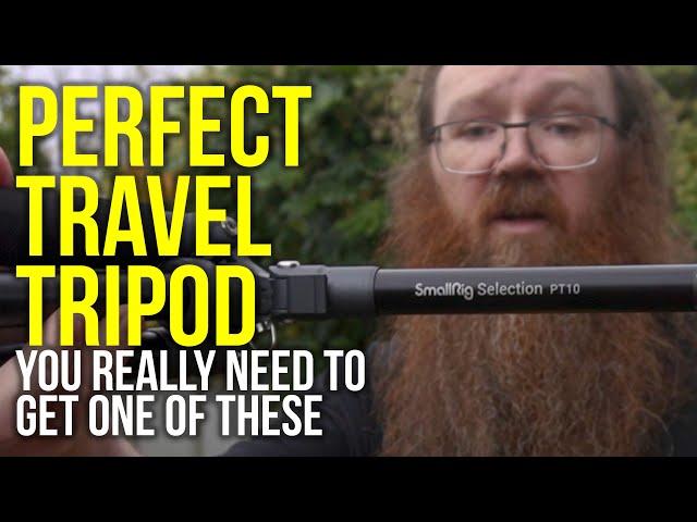 You NEED one of these! The SmallRig PT10 Portable Tripod