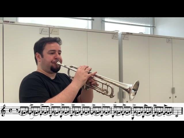 Arban's Complete Conservatory Method for Trumpet - #1 - Gruppetto - Tassio Furtado Trompete