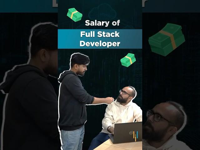 Salary of a Full Stack Developer #Shorts #Simplilearn