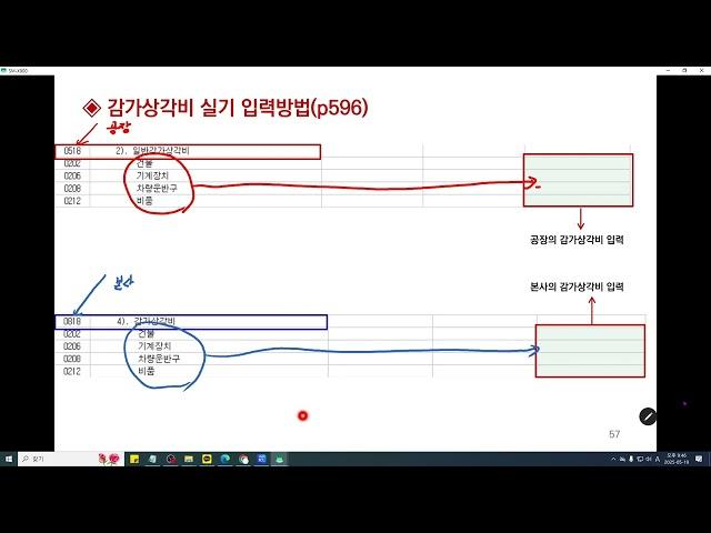 [전산세무2급: 재무회계] 유형자산(감가상각비 자동결산 입력방법)