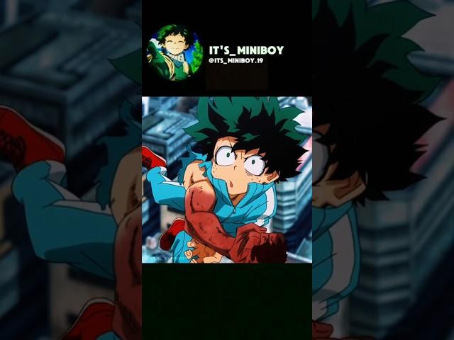 Deku first punch  #mha #myheroacademia #deku #izuku #shorts