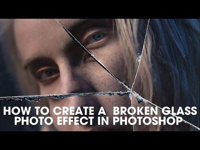 How To Create A Broken Glass Photo Effect In Photoshop