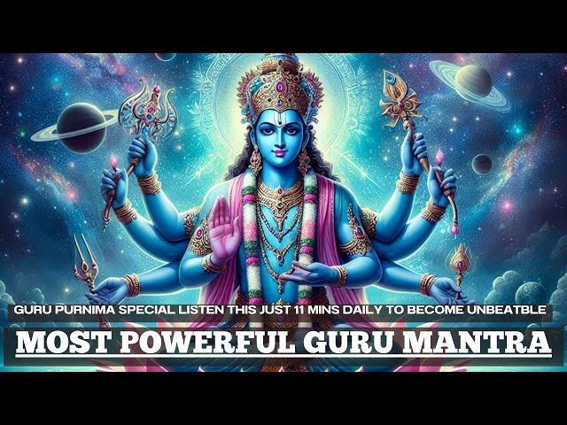 Guru Purnima Special | this is the MOST POWERFUL Guru Mantra in the UNIVERSE