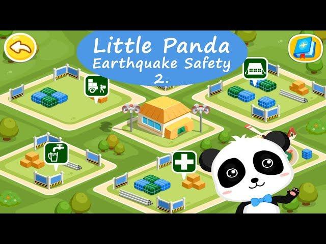 Little Panda Earthquake Safety Tips 2 - What to do when earthquake strikes? | BabyBus Games