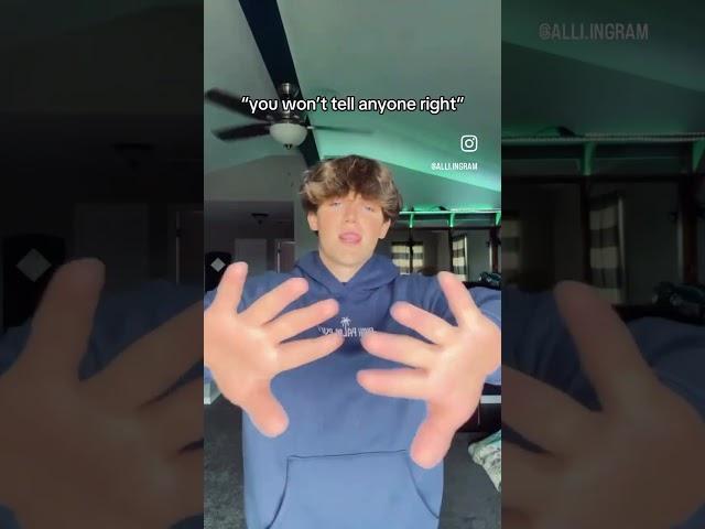 Alli Ingram TikTok #fypviralシ #couple #boyfriend #shorts