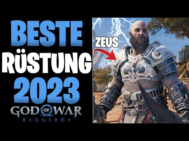 BESTE RÜSTUNG 2023 - NEUE Zeus Rüstung Bekommen & Berserker Build | God of War Ragnarök Tipps