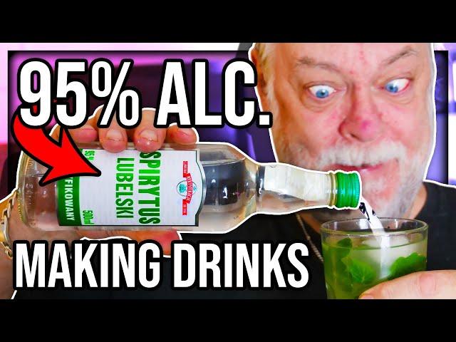 MAKING WORLD STRONGEST DRINKS (95% ALC.)