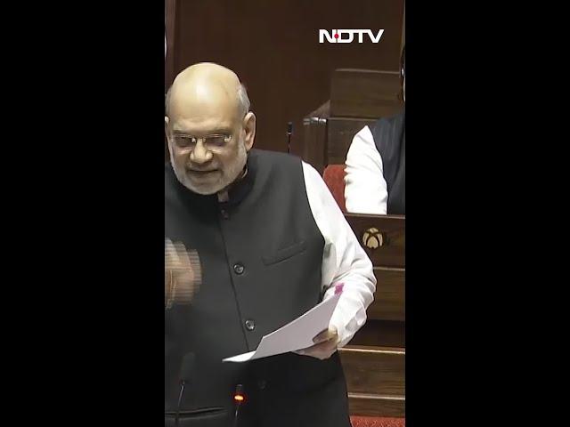 Amit Shah Latest Speech | 'Ambedkar, Amedkar, Ambedkar...': Amit Shah Blasts Congress In Parliament