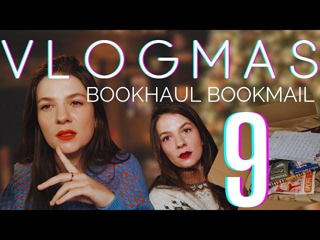 VLOGMAS 9 : BOOKHAUL  / BOOKMAIL  de novembre 2024