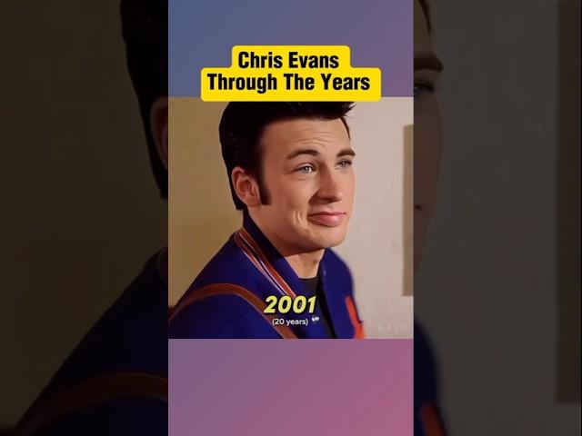 Chris Evans through the years #celebrities #celebrityscoop #shortsviral #celebrity