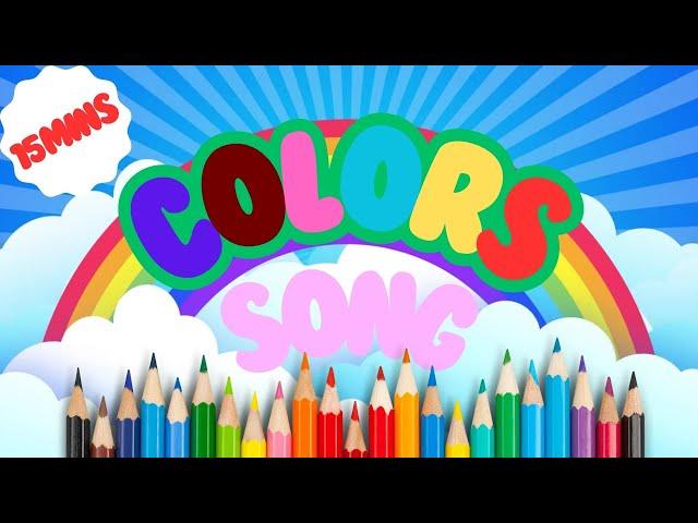 COLOUR SONGS COMPILATION | LEARN THE COLORS WITH SOOLOO KIDS