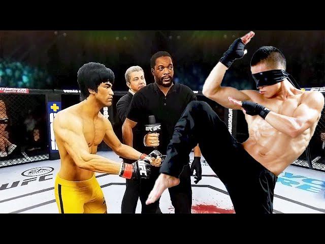 UFC 4 | Bruce Lee vs. Blind Master - Rematch | EA Sports UFC 4