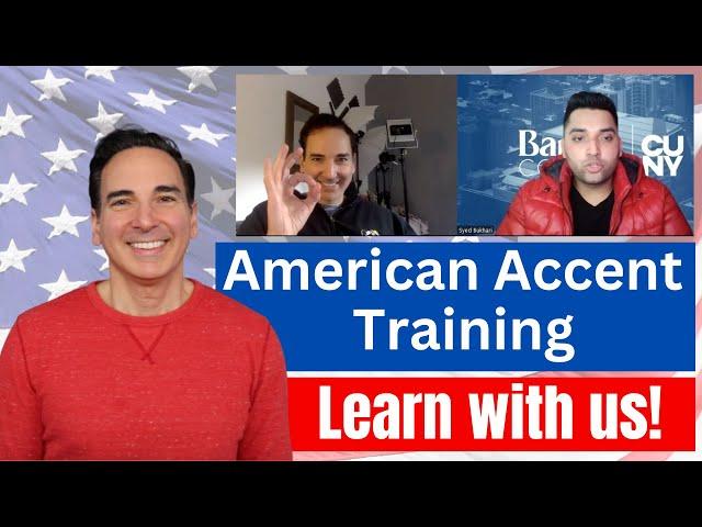 Practice The American Accent With Us!  :  American English Speaking Practice