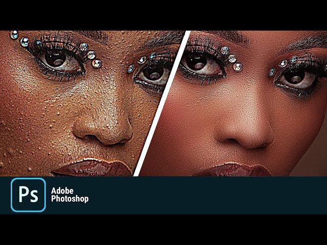 Face Retouching - Best Photoshop Tutorial | Skin Retouching 2023 by wiicck