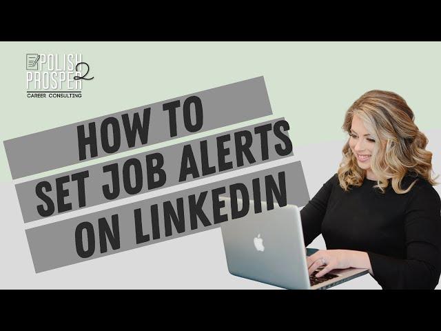 How to set Job Alerts on LinkedIn