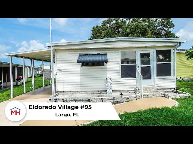 Largo Florida Mobile Home For Sale in Eldorado Village Lot 95 - MH Resales