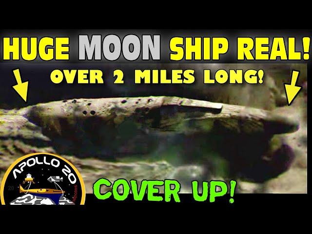 That Huge MOON Ship is Real!