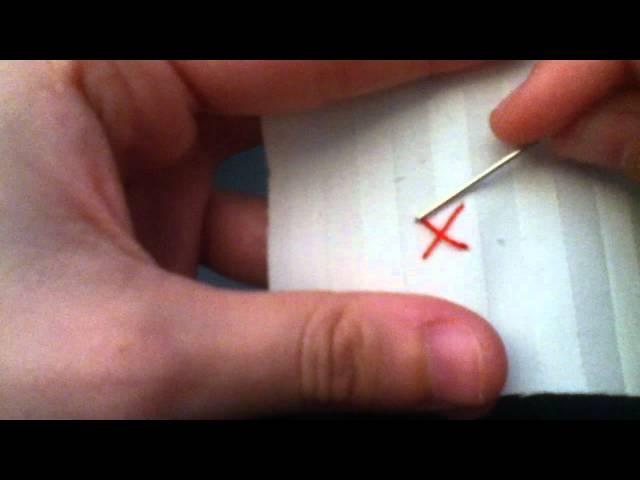 Cross Stitching - A Tutorial