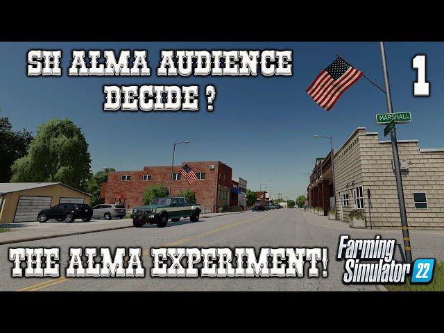 ALMA MISSOURI | #1 | FS22 | THE ALMA IDEA? | Farming Simulator 22 PS5 Let’s Play.