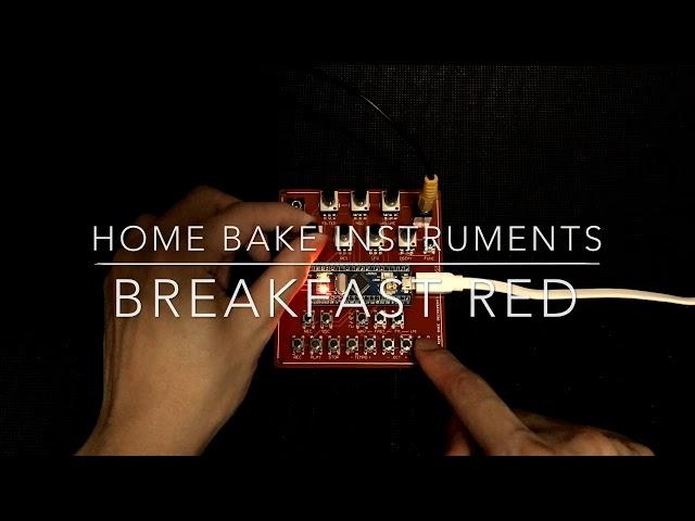 HOME BAKE INSTRUMENTS BREAKFAST RED EDITION