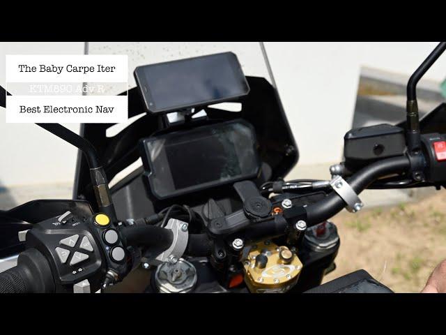 KTM890 Adv R with DMT Nav  Phone Integration: Ultimate Off-Road Exploration!