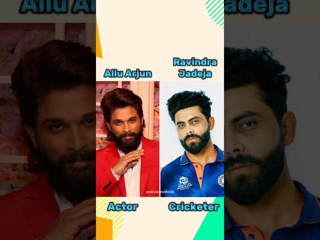 Allu Arjun vs ravindra jadeja life journey #alluarjun #ravindrajadeja