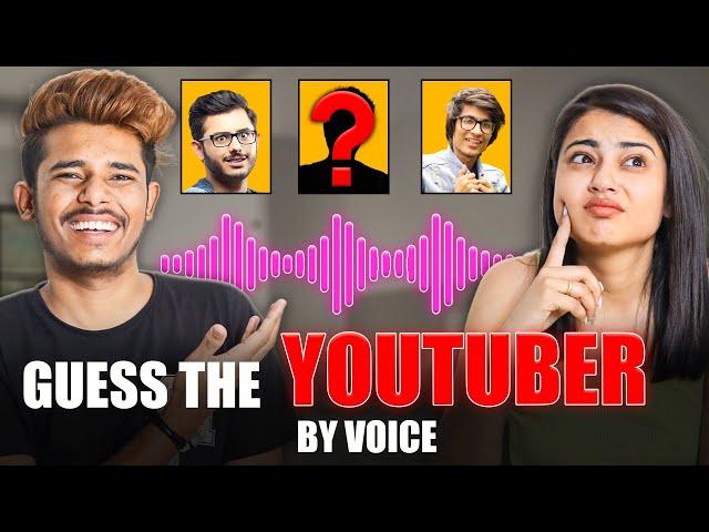 Guess the Youtuber by their VOICE challenge with Nishu !