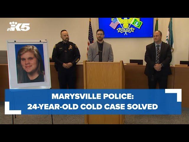 Marysville police say they solved 24-year-old cold case