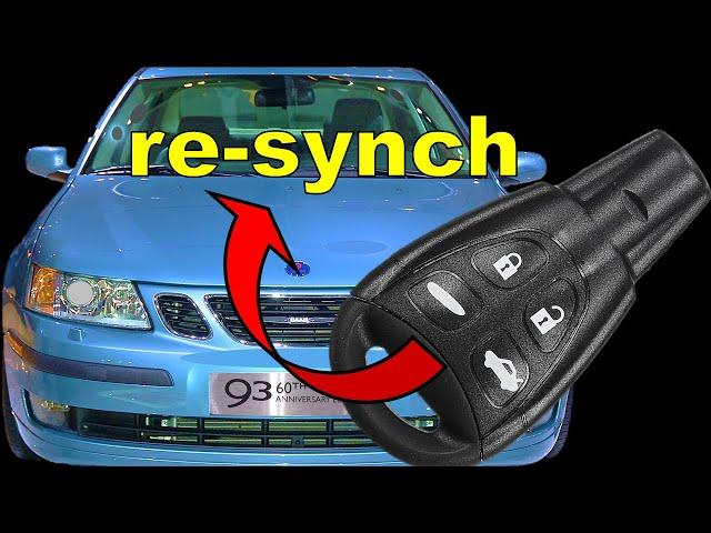Saab 9-3 Remote Locking Not Working  Saab 9-3 Remote RESYNCH | #Shorts