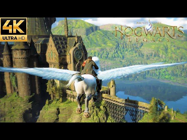 Hogwarts Legacy PS5 - Free Roam Open World Gameplay (4K 60FPS)