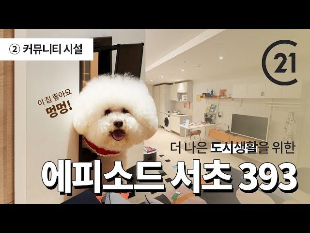 [C21] 2탄 :  에피소드 서초393의 커뮤니티 시설! 릴렉싱존, 쿠킹존, 펫플레잉존, 트레이닝존까지? / (주)센추리21코리아