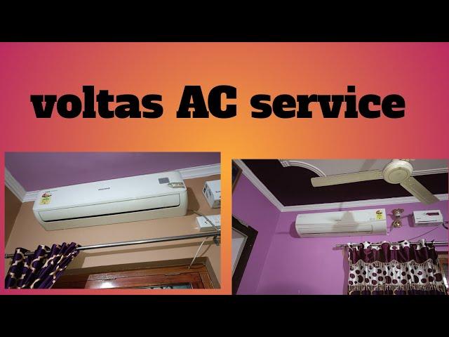 Voltas AC service ️ AC service split AC service ️ AC service at home AC service kaise karen