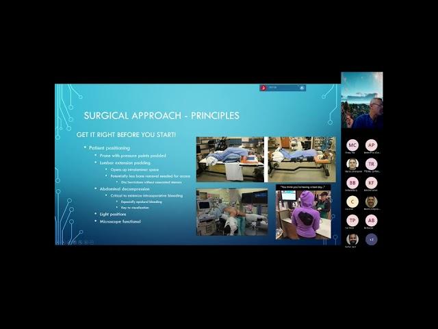 Spine Surgery Decompression Techniques presented by Jamies Bruffey, MD on September 26, 2022.