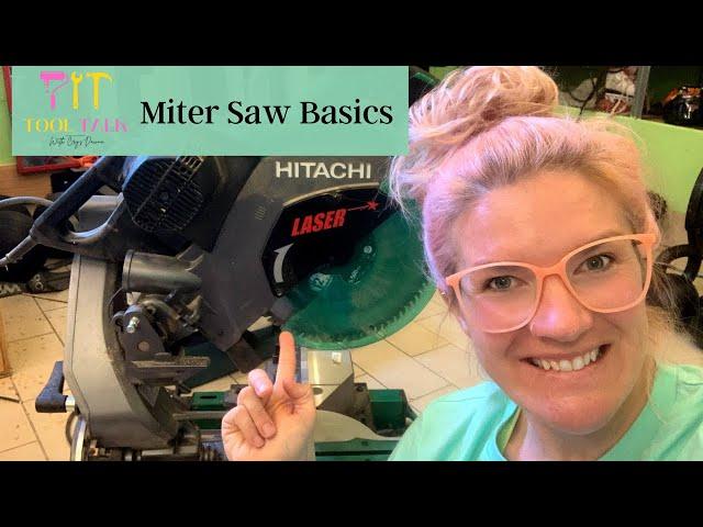 Tool Talk W/ Crys'Dawna from Bella Renovare - Miter Saw Basics (My Metabo Miter Saw)