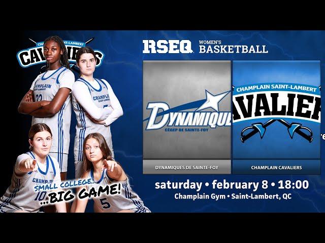 RSEQ Basketball féminin  Sainte-Foy @ Ch.-St-Lambert [2025-02-08]