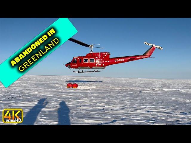 Abandoned in Greenland Start Ski Expedition 300 miles (4k UHD) #greenland