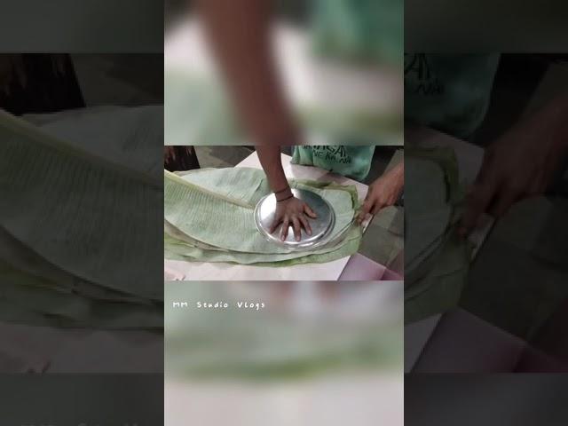 Banana Leaf plate cutting | #BananaLeaf #plate #cutting| #Short #shorts| #mmstudio #bananaleafshorts