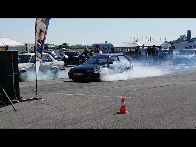 Honda burnouts b18 turbo d16 turbo