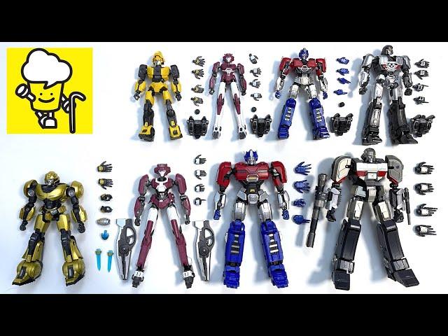 Transformers one Yolopark Orion Pax Optimus Prime Bumblebee Megatron Elita-1 トランスフォーマー 變形金剛