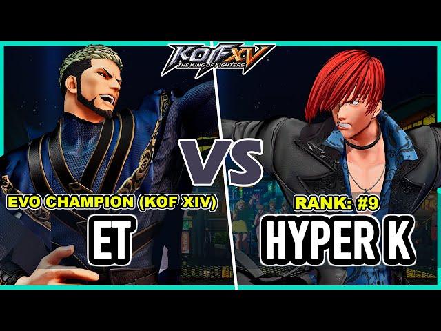 KOF XV  ET (Rugal/Goenitz/O.Yashiro) vs Hyper K (Iori/Krohnen/K')