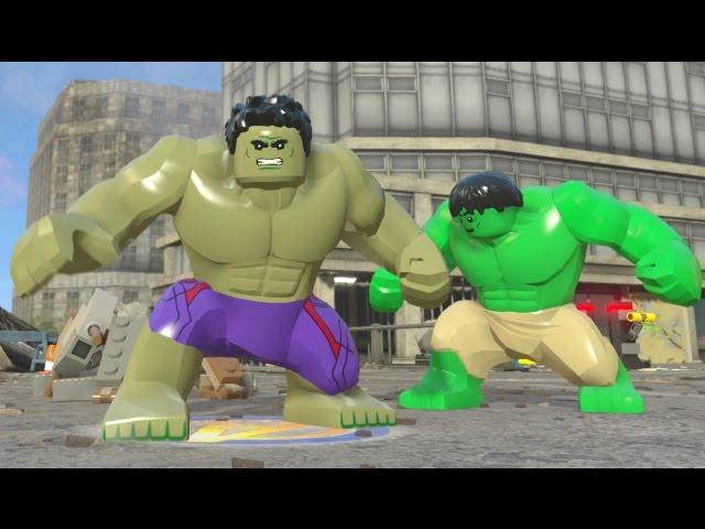 LEGO Marvel's Avengers - Hulk Open World Super Jumping (Character Showcase)