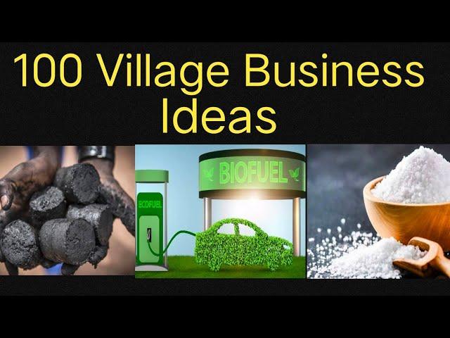 100 Village Business Ideas