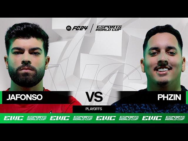 jafonso vs PHzin | EWC EA SPORTS FC 24 - Day 4 - Playoffs