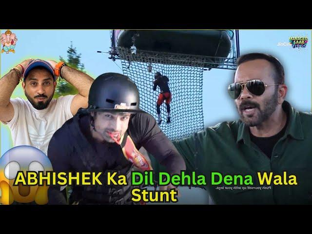 Abhishek Kumar Ka खतरनाक Stunt | Latest Episode | Khatron Ke Khiladi S14 | Manager Saab Vlogs