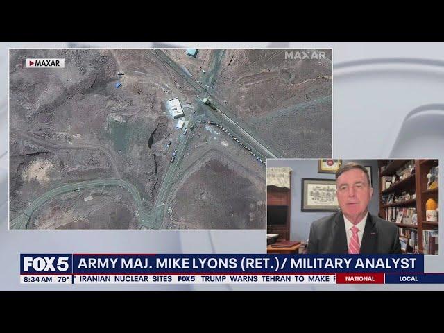 Military analyst talks U.S. bombing Iran's nuclear sites