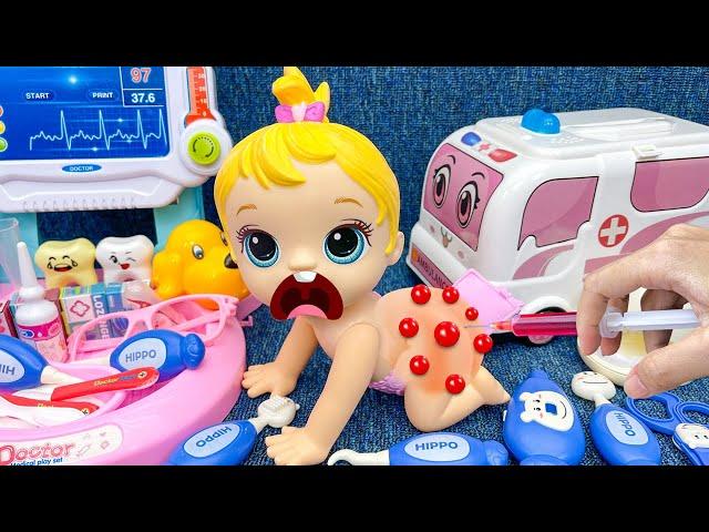 LIVE  Satisfying with Unboxing Cocomelon Ambulance Playset, Cute Doll First Aid Toys | ASMR