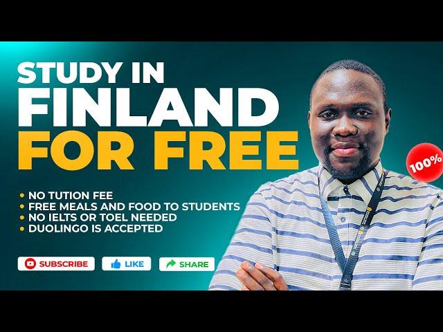 Universities in Finland with No Tuition Fee / No IELTS / No application fee